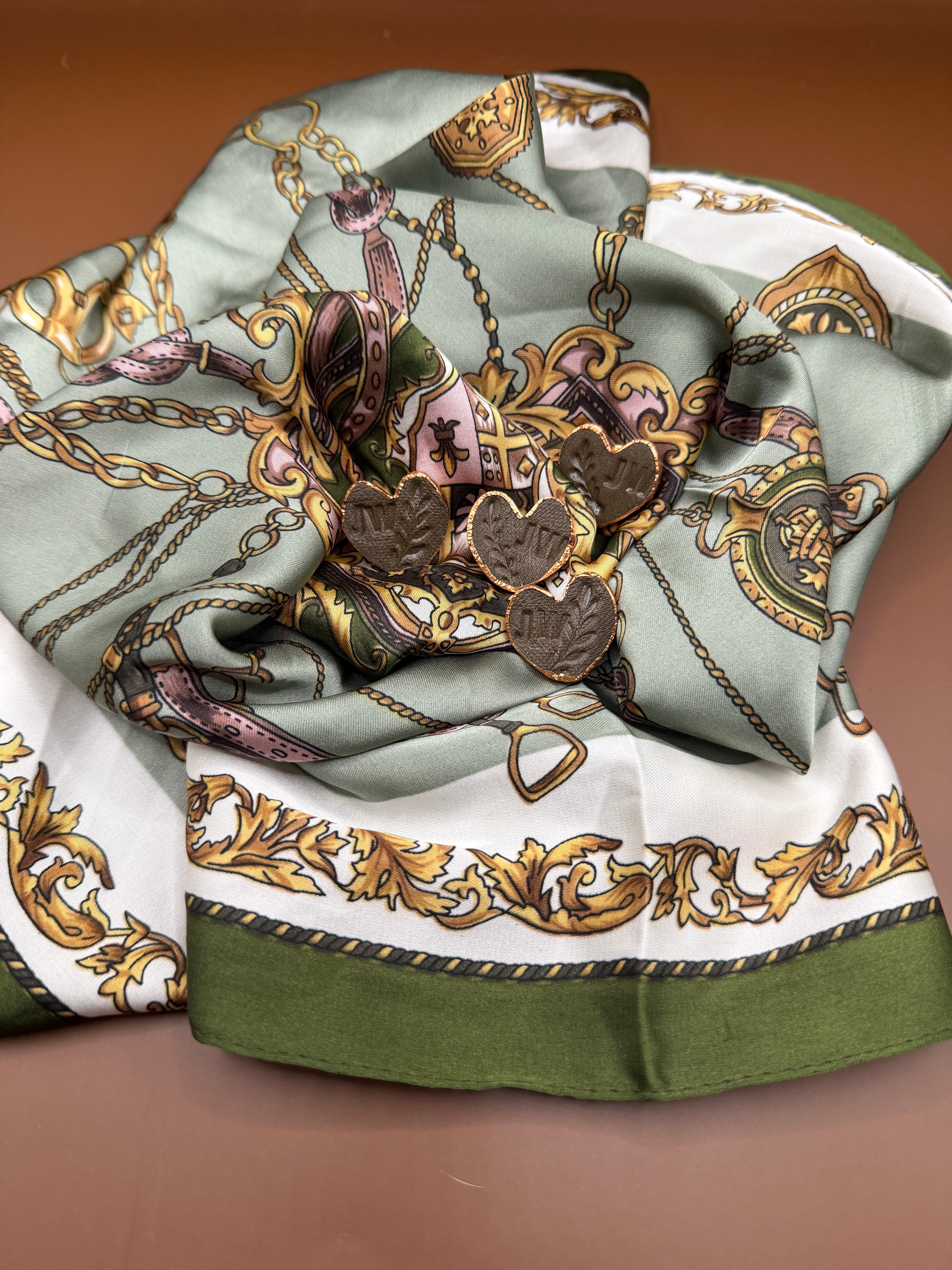 Copper & Clay JW Lapel Pins (Heart)