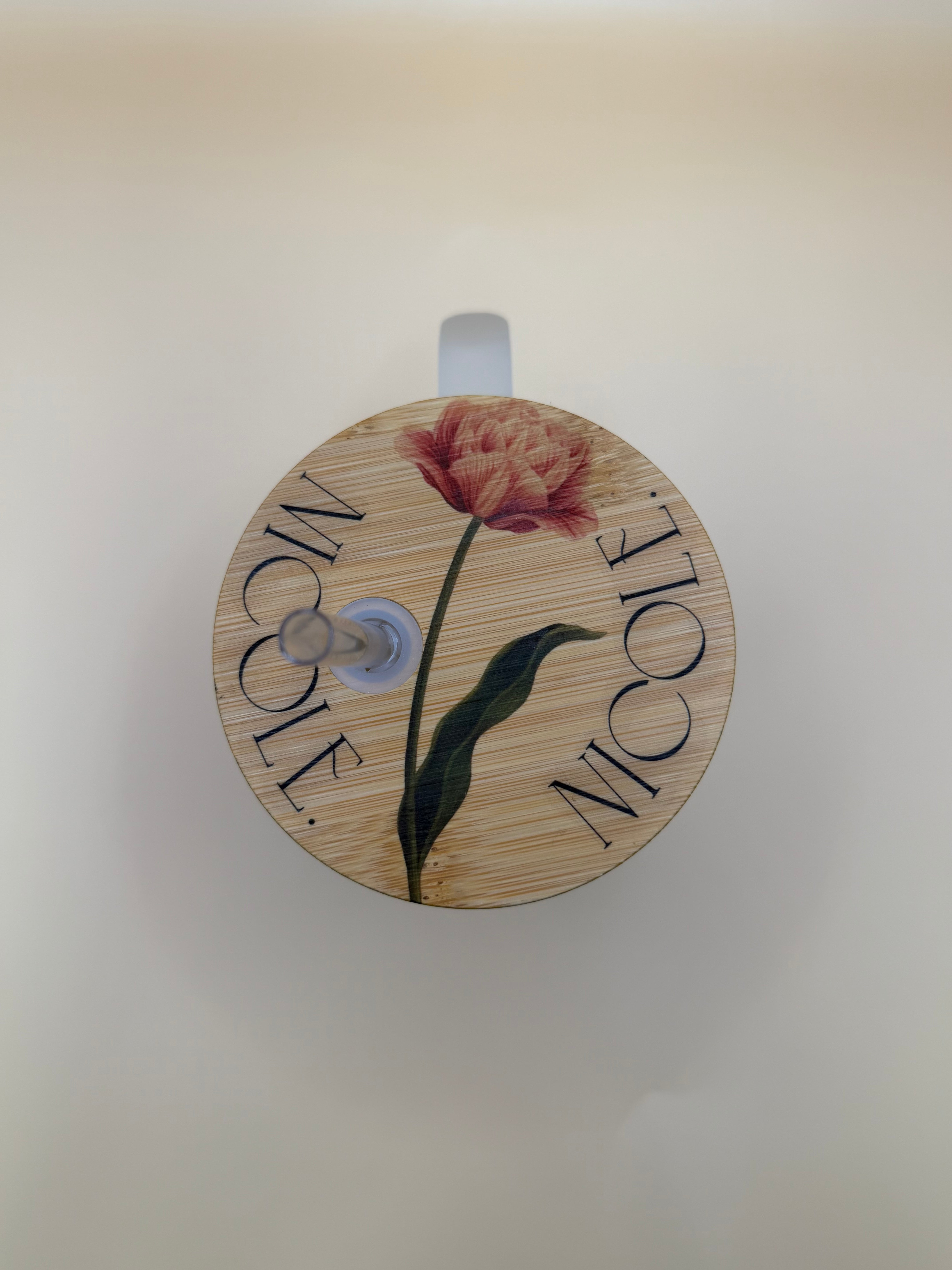 "Say My Name Say My Name" – Personalized Frosted Glass Travel Mug