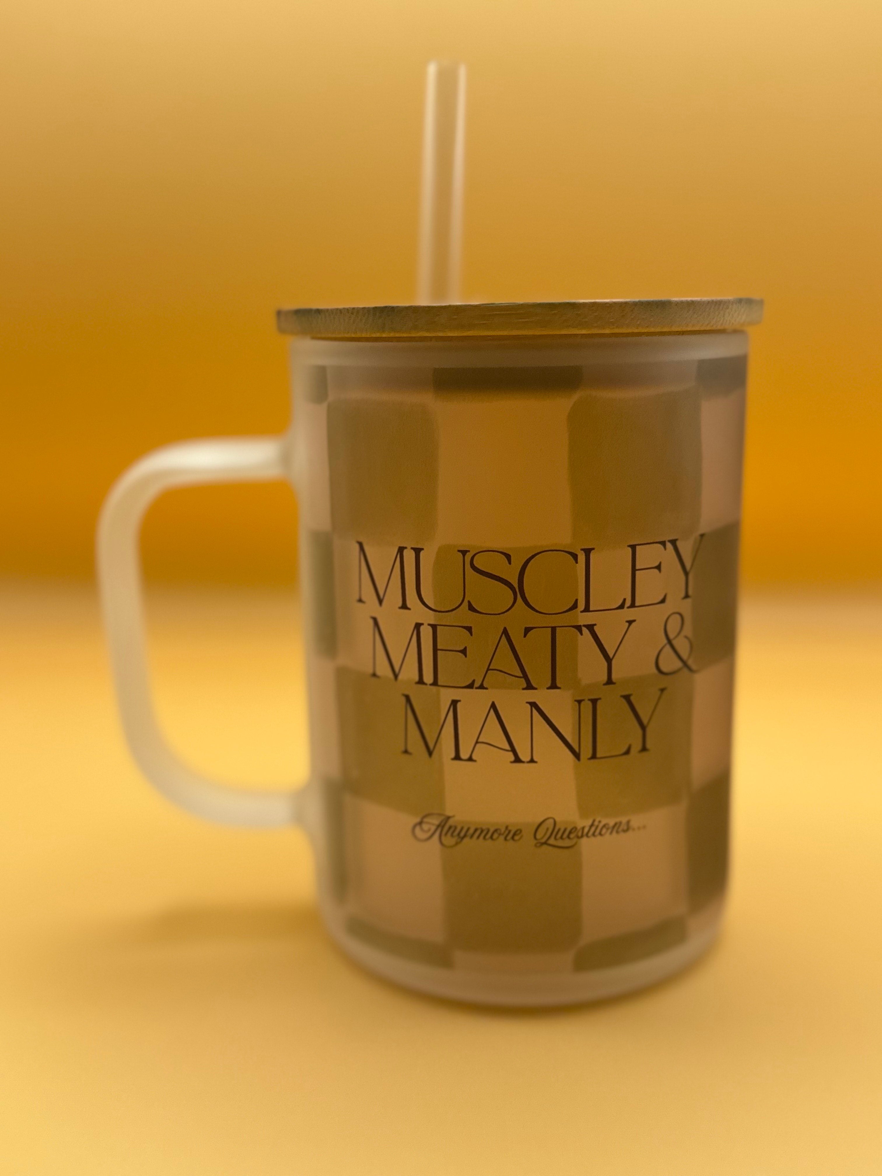 An Ode for Him – Frosted Glass Travel Mug