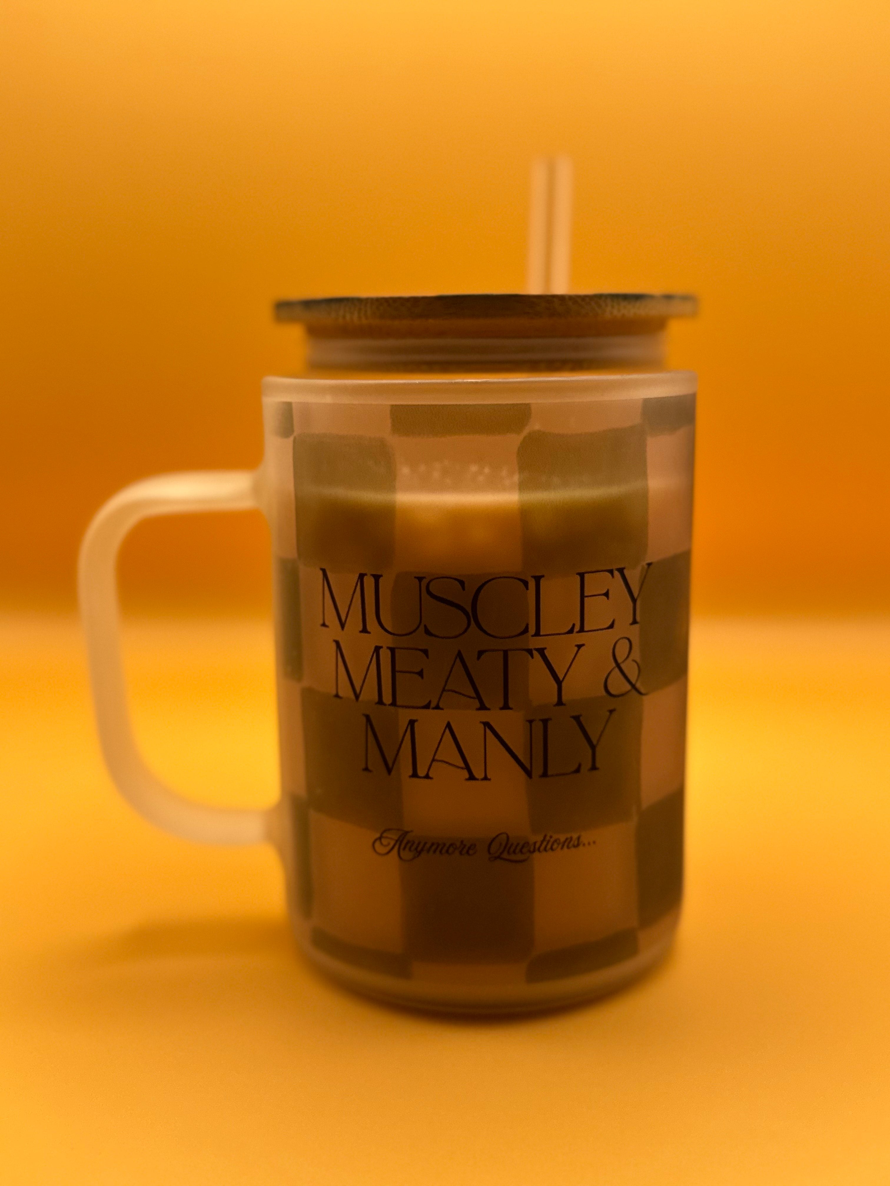 An Ode for Him – Frosted Glass Travel Mug