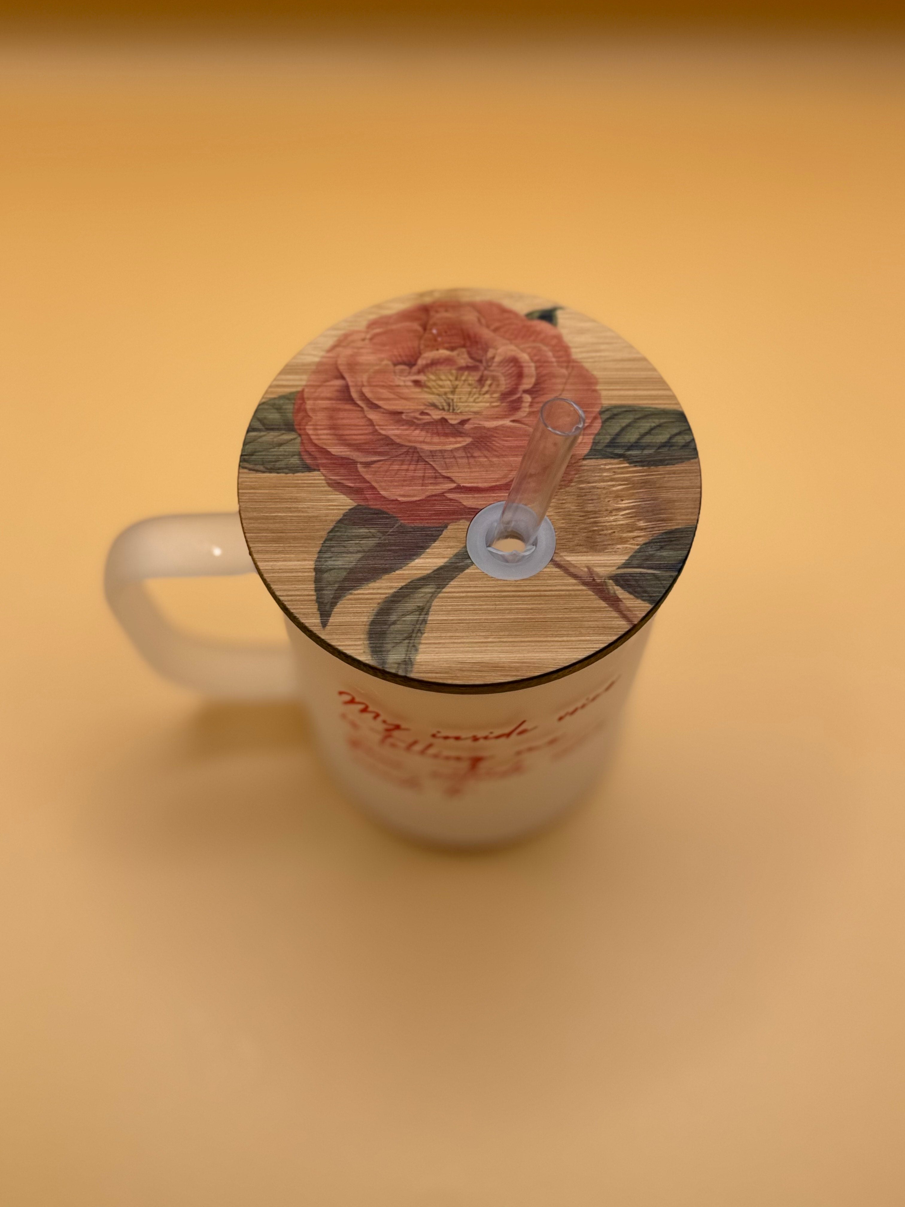 POV Morning – Frosted Glass Travel Mug